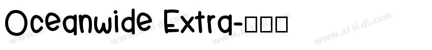 Oceanwide Extra字体转换